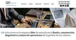 Desktop Screenshot of onsoluciones.com