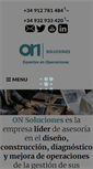 Mobile Screenshot of onsoluciones.com